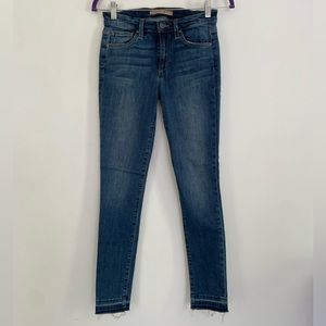 Joes Jeans Skinny Ankle Mid Rise Medium Wash Jeans in Blue Size 26